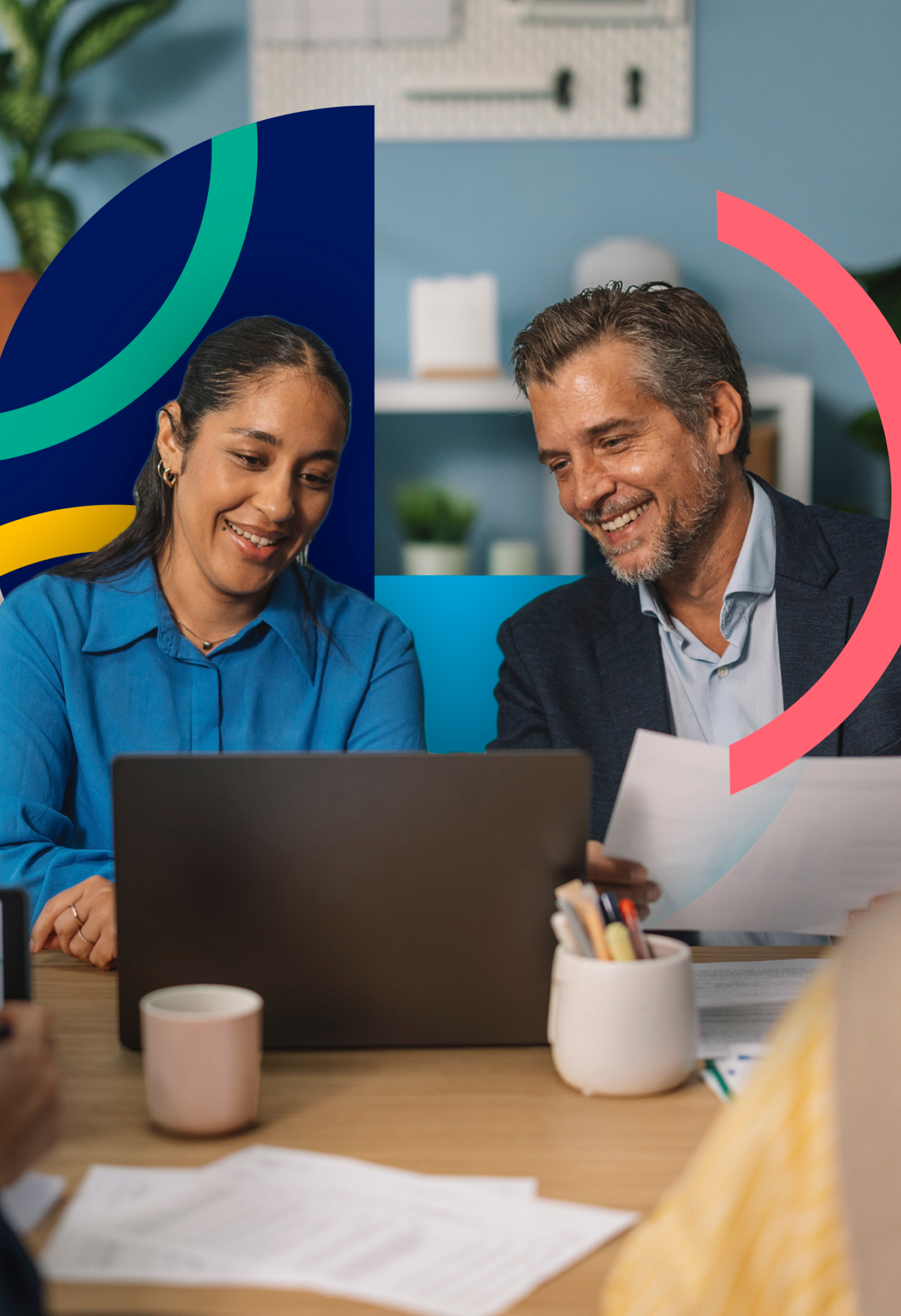 business banking professional shaking hands