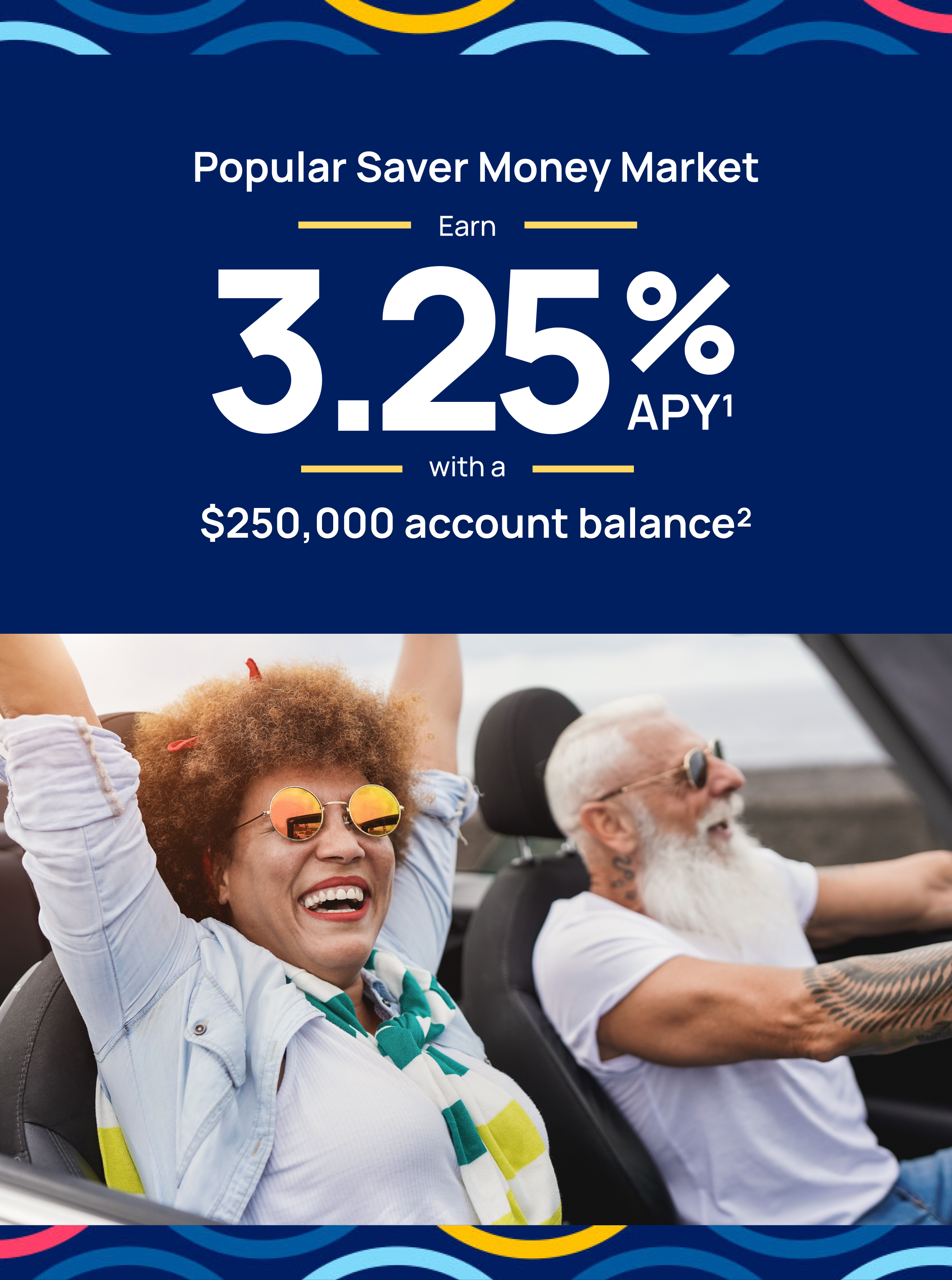Earn up to 4.00% APY with a $250,000 account balance