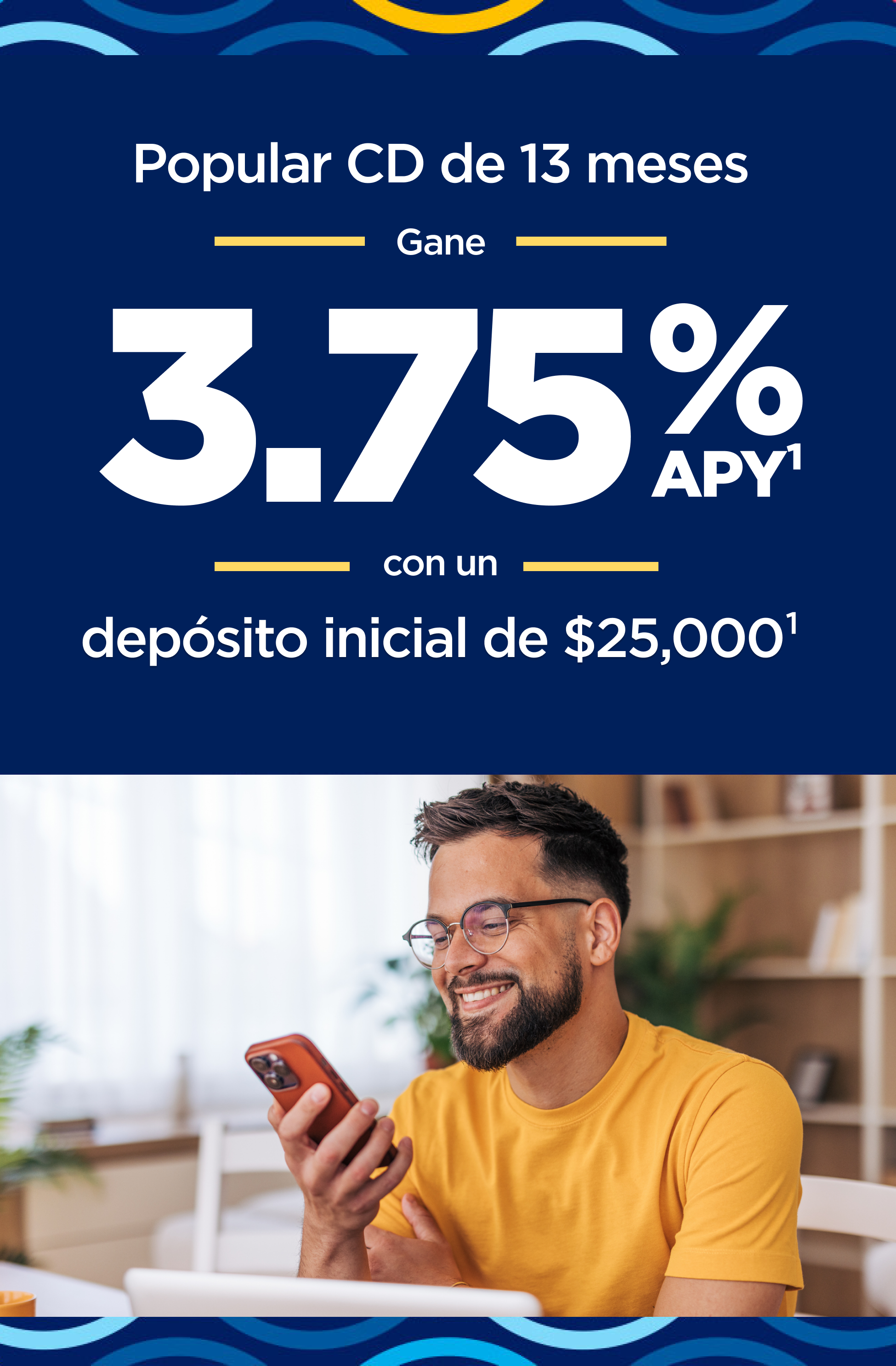 tasas de CDs de Popular